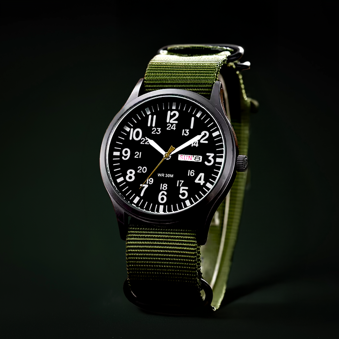 Durable military field watch