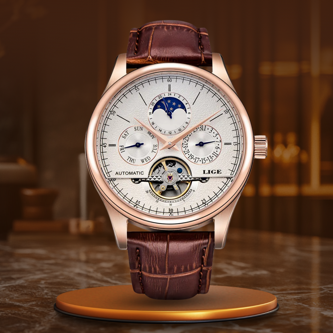 Mechanical Automatic Tourbillon Watch