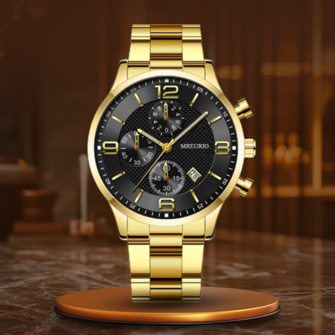 Luxury men's watch for executives