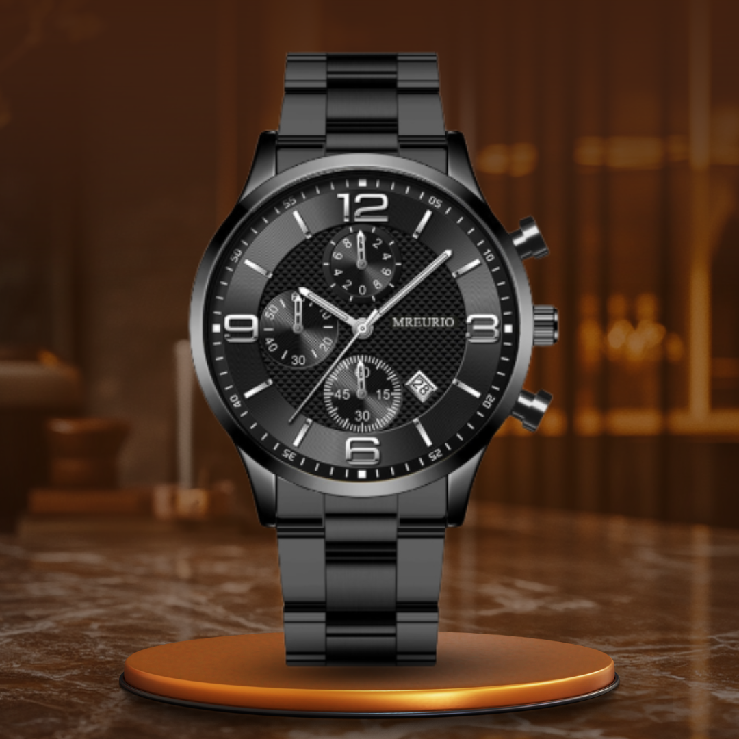 Luxury men's watch for executives