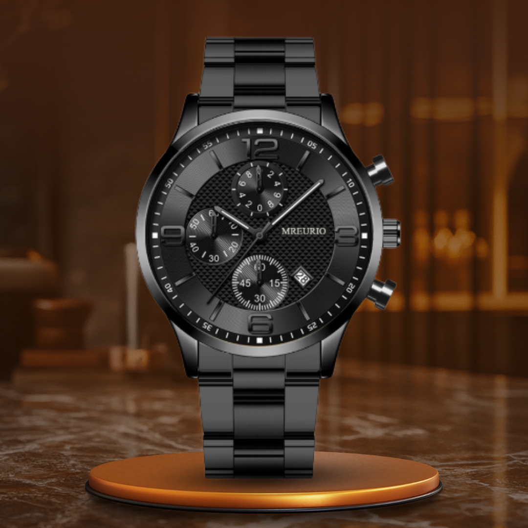 Luxury men's watch for executives