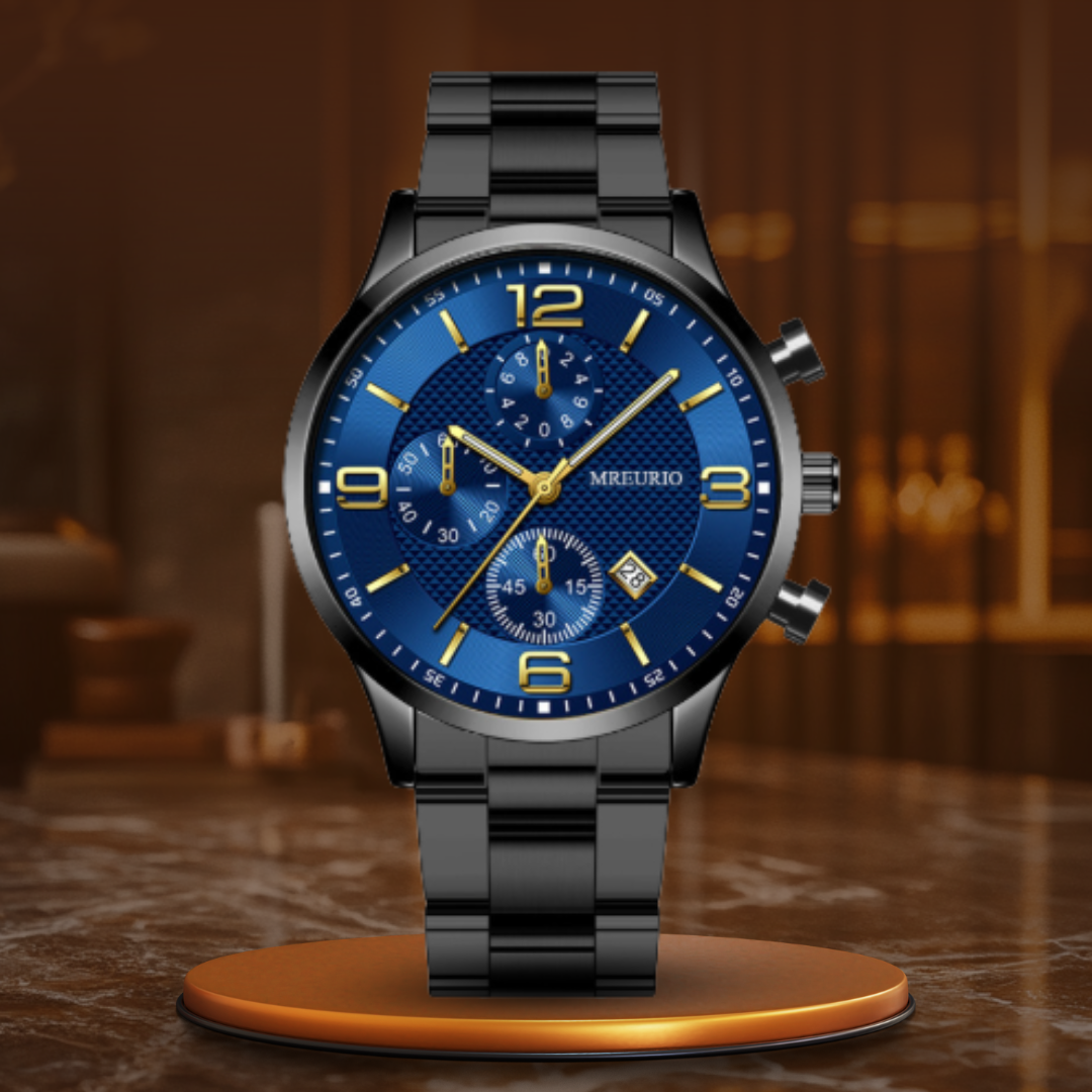 Luxury men's watch for executives