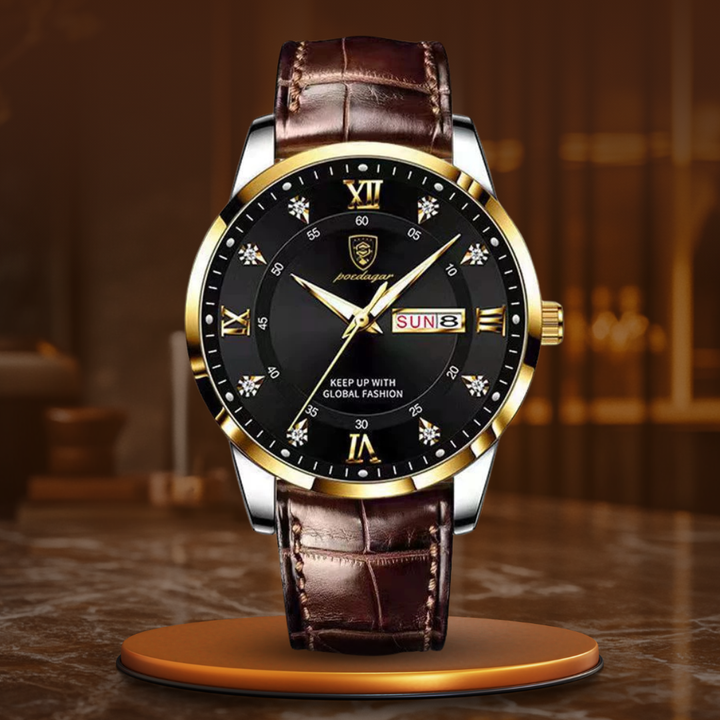 Durable and luminous men's watch