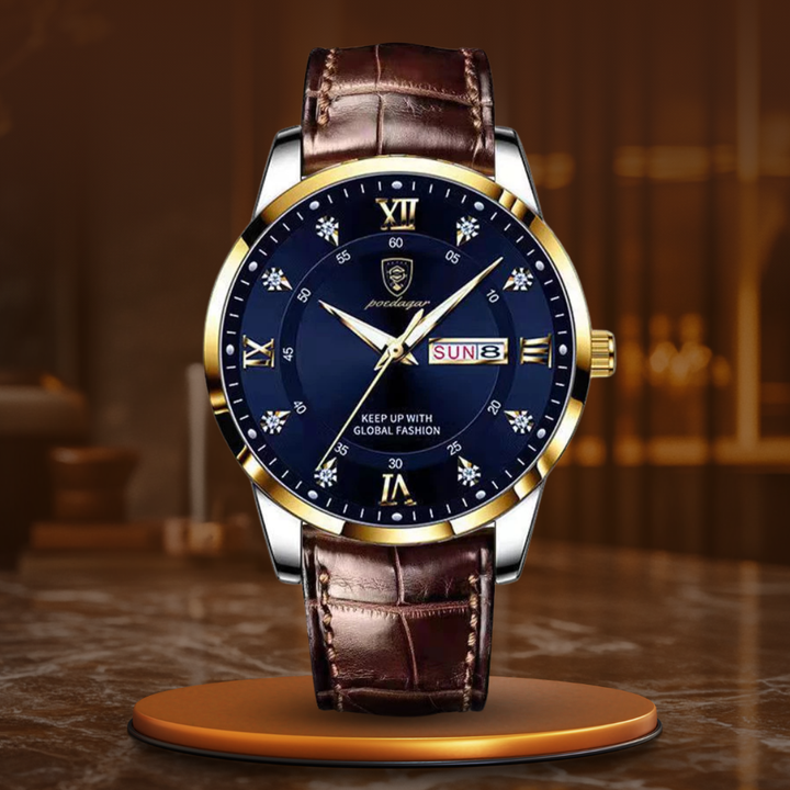 Durable and luminous men's watch