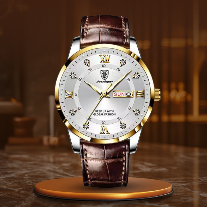 Durable and luminous men's watch